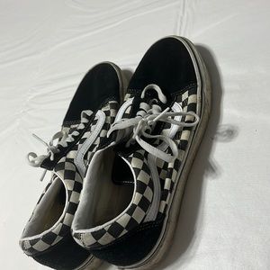 Checkered vans
